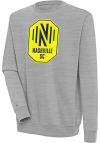Main image for Antigua Nashville SC Mens Grey Victory Long Sleeve Crew Sweatshirt
