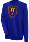 Main image for Antigua Real Salt Lake Mens Blue Victory Long Sleeve Crew Sweatshirt