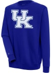 Main image for Antigua Kentucky Wildcats Mens Blue Victory Long Sleeve Crew Sweatshirt