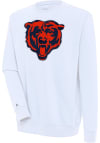 Main image for Antigua Chicago Bears Mens White Victory Long Sleeve Crew Sweatshirt