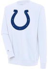 Main image for Antigua Indianapolis Colts Mens White Victory Long Sleeve Crew Sweatshirt
