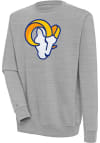 Main image for Antigua Los Angeles Rams Mens Grey Victory Long Sleeve Crew Sweatshirt