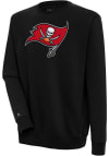 Main image for Antigua Tampa Bay Buccaneers Mens Black Victory Long Sleeve Crew Sweatshirt