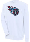 Main image for Antigua Tennessee Titans Mens White Victory Long Sleeve Crew Sweatshirt