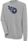 Main image for Antigua Tennessee Titans Mens Grey Victory Long Sleeve Crew Sweatshirt