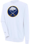 Main image for Antigua Buffalo Sabres Mens White Victory Long Sleeve Crew Sweatshirt