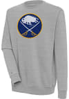 Main image for Antigua Buffalo Sabres Mens Grey Victory Long Sleeve Crew Sweatshirt