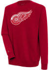 Main image for Antigua Detroit Red Wings Mens Red Victory Long Sleeve Crew Sweatshirt