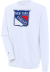 Main image for Antigua New York Rangers Mens White Victory Long Sleeve Crew Sweatshirt