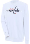 Main image for Antigua Washington Capitals Mens White Victory Long Sleeve Crew Sweatshirt
