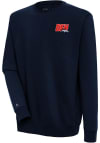 Main image for Antigua Denver Broncos Mens Navy Blue Chainstitch Victory Long Sleeve Crew Sweatshirt