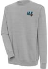 Main image for Antigua Jacksonville Jaguars Mens Grey Victory Long Sleeve Crew Sweatshirt