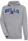 Main image for Antigua Buffalo Bills Mens Grey Chenille Logo Victory Long Sleeve Hoodie
