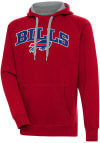 Main image for Antigua Buffalo Bills Mens Red Chenille Logo Victory Long Sleeve Hoodie
