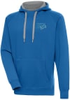 Main image for Antigua Detroit Lions Mens Blue Victory Long Sleeve Hoodie