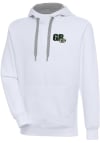 Main image for Antigua Green Bay Packers Mens White Victory Long Sleeve Hoodie