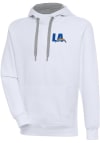 Main image for Antigua Los Angeles Chargers Mens White Victory Long Sleeve Hoodie