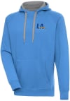 Main image for Antigua Los Angeles Chargers Mens Light Blue Victory Long Sleeve Hoodie