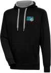 Main image for Antigua Miami Dolphins Mens Black Victory Long Sleeve Hoodie