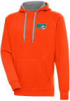 Main image for Antigua Miami Dolphins Mens Orange Victory Long Sleeve Hoodie