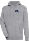 Main image for Antigua New England Patriots Mens Grey Victory Long Sleeve Hoodie
