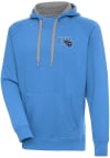 Main image for Antigua Tennessee Titans Mens Light Blue Victory Long Sleeve Hoodie