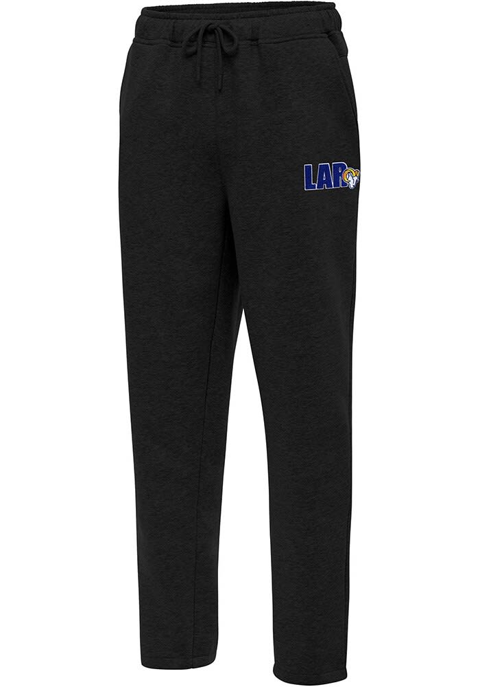 Antigua Los Angeles Rams Mens Black Chainstitch Victory Sweatpants