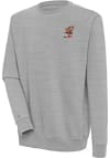 Main image for Antigua Cleveland Browns Mens Grey Classic Logo Victory Long Sleeve Crew Sweatshirt