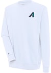 Main image for Antigua Arizona Diamondbacks Mens White Cooperstown Victory Long Sleeve Crew Sweatshirt