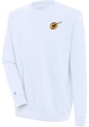 Main image for Antigua San Diego Padres Mens White Cooperstown Victory Long Sleeve Crew Sweatshirt