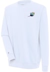 Main image for Antigua Tampa Bay Rays Mens White Cooperstown Victory Long Sleeve Crew Sweatshirt