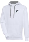Main image for Antigua Miami Marlins Mens White Cooperstown Victory Long Sleeve Hoodie