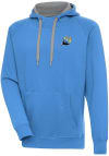 Main image for Antigua Tampa Bay Rays Mens Light Blue Cooperstown Victory Long Sleeve Hoodie