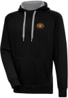 Main image for Antigua Boston Bruins Mens Black Centennial Victory Long Sleeve Hoodie