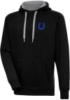 Main image for Antigua Indianapolis Colts Mens Black Tonal Logo Victory Long Sleeve Hoodie