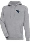 Main image for Antigua Tennessee Titans Mens Grey Tonal Logo Victory Long Sleeve Hoodie