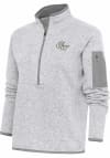 Main image for Antigua George Washington Revolutionaries Womens Grey Fortune Qtr Zip