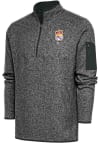 Main image for Antigua Kansas City Monarchs Mens Grey Fortune Big and Tall Qtr Zip
