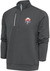 Main image for Antigua Chicago American Giants Mens Grey Generation Long Sleeve Qtr Zip Pullover