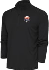 Main image for Antigua Chicago American Giants Mens Grey Tribute Long Sleeve 1/4 Zip Pullover
