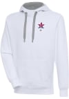 Main image for Antigua Detroit Stars Mens White Victory Long Sleeve Hoodie