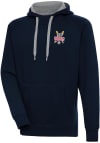 Main image for Antigua Indianapolis Clowns Mens Navy Blue Victory Long Sleeve Hoodie