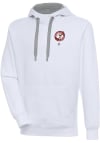 Main image for Antigua Louisville Black Caps Mens White Victory Long Sleeve Hoodie