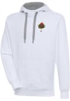 Main image for Antigua Pittsburgh Crawfords Mens White Victory Long Sleeve Hoodie