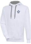 Main image for Antigua St Louis Stars Mens White Victory Long Sleeve Hoodie