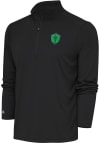 Main image for Antigua Seattle Sounders FC Mens Grey Tribute Long Sleeve 1/4 Zip Pullover