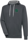 Main image for Antigua Slippery Rock Mens Charcoal Victory Long Sleeve Hoodie
