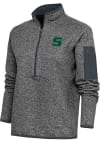 Main image for Antigua Slippery Rock Womens Grey Fortune 1/4 Zip Pullover
