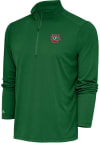 Main image for Antigua Washington University Bears Mens Green Tribute Long Sleeve 1/4 Zip Pullover