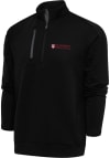 Main image for Antigua University of Chicago Maroons Mens Black Generation Long Sleeve 1/4 Zip Pullover